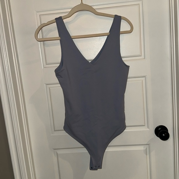 Abercrombie & Fitch Tops - Abercrombie & Fitch Double-Layered Seamless V-Neck Bodysuit